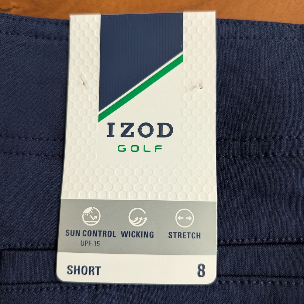 IZOD Women's Navy Shorts - Picture 2 of 6